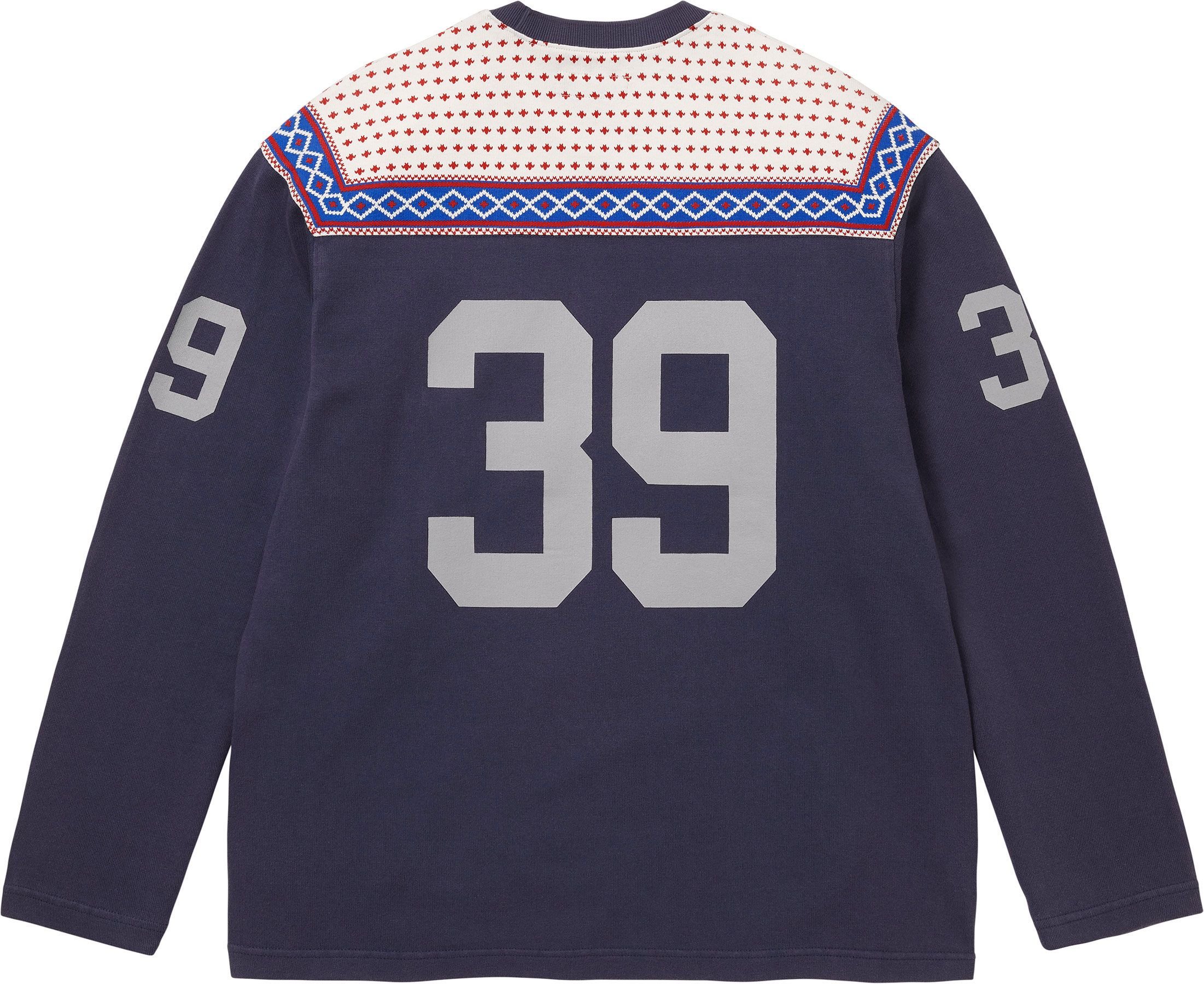Fair Isle Football Top view 3